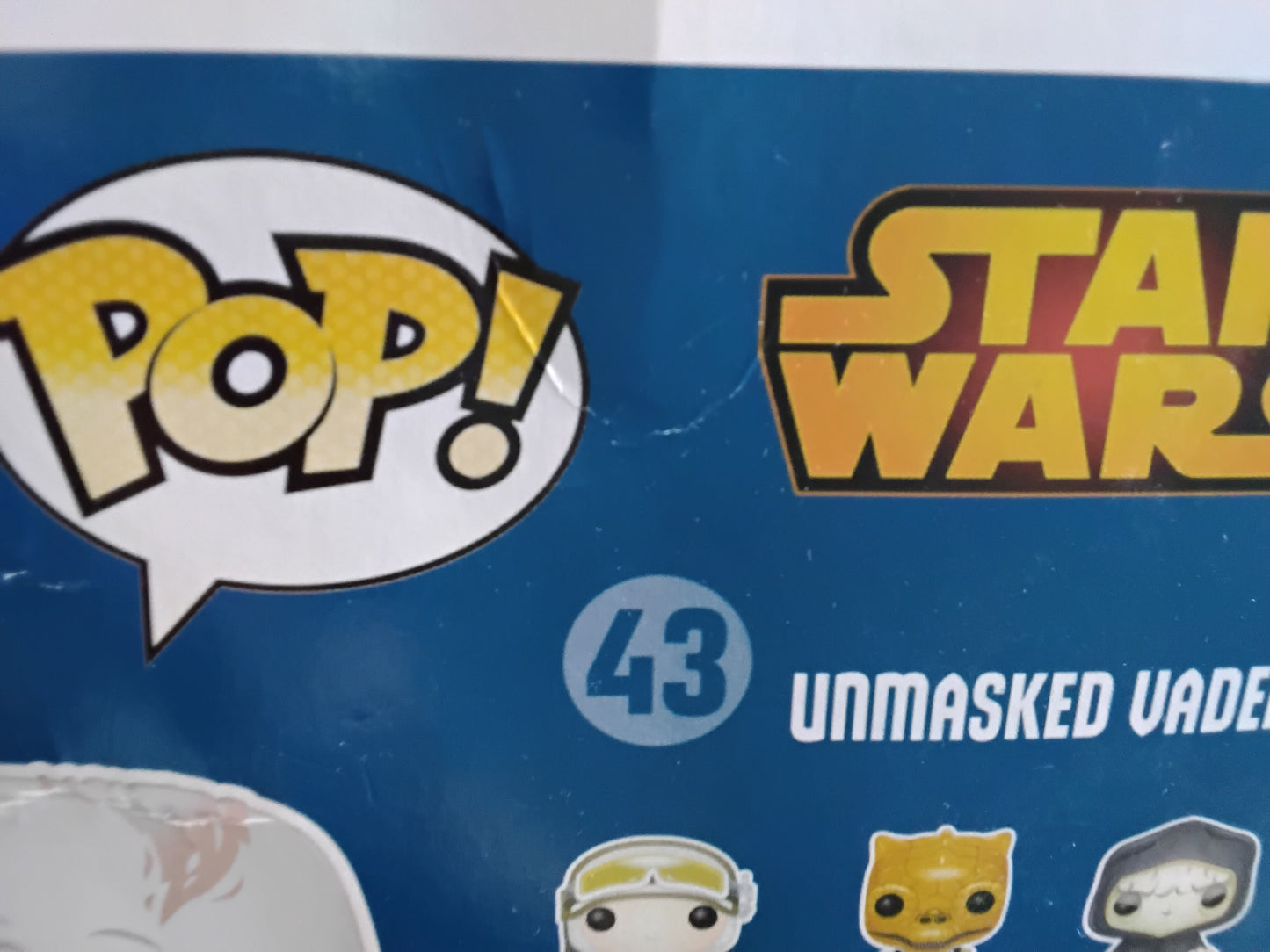 Pop! Star Wars Unmasked Vader #43