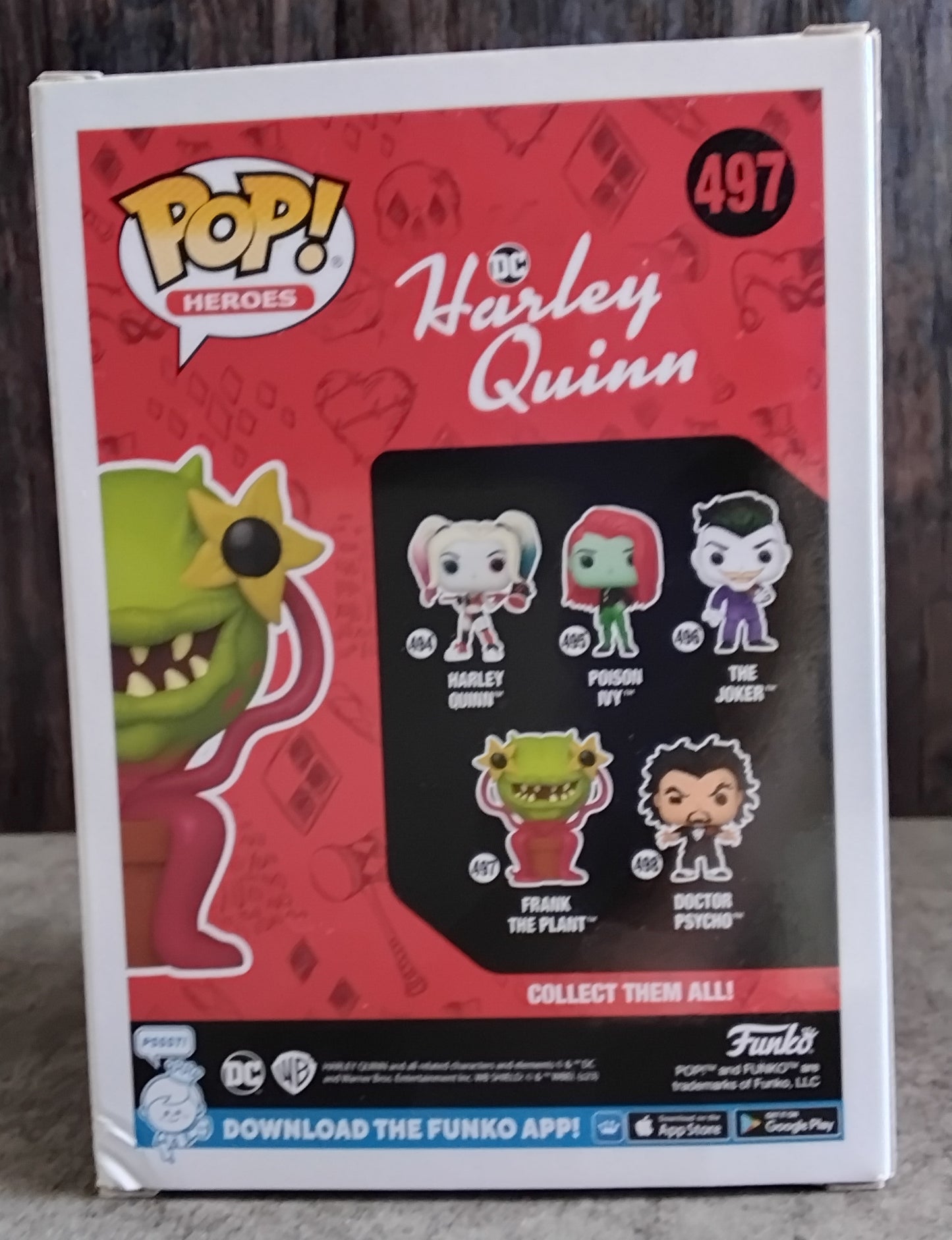 Pop! DC's Harley Quinn: Frank The Plant #497