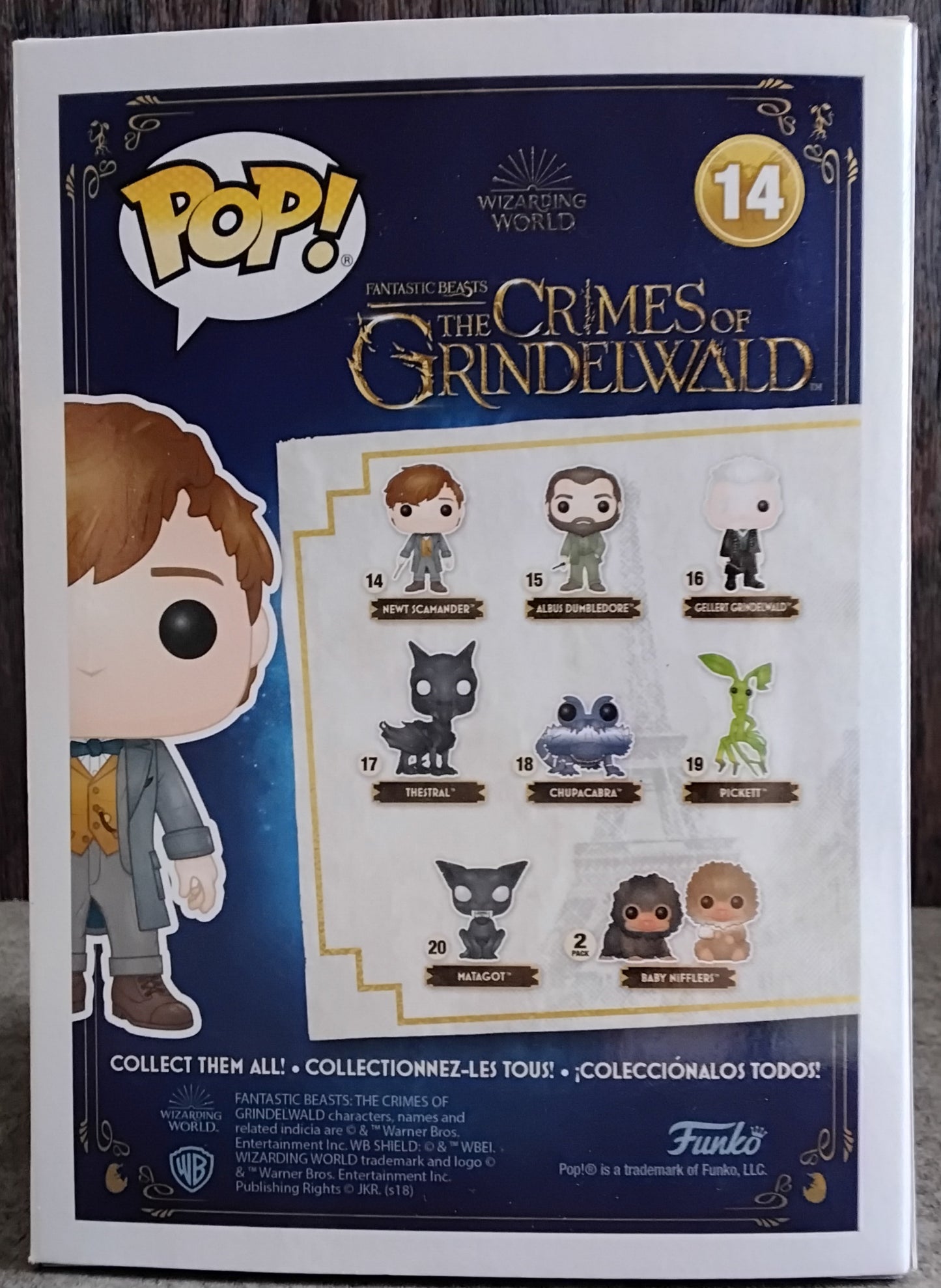 Pop! Fantastic Beasts:The Crimes Of Grindelward - Newt Scander #14