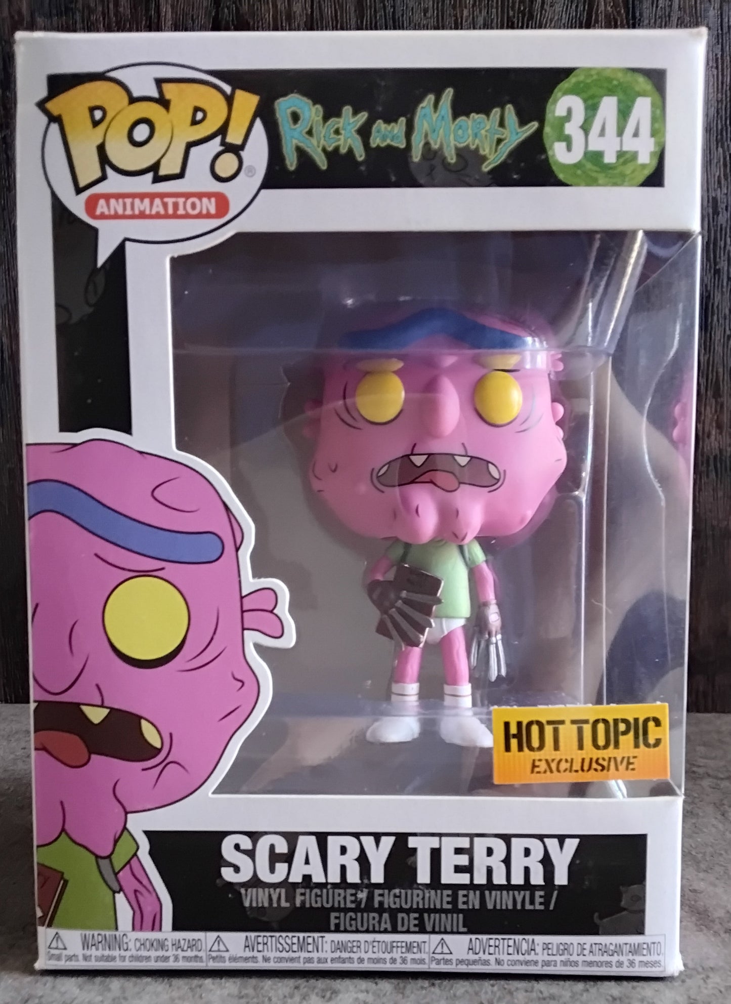 Pop! Rick And Morty - Scary Terry #344 Hot Topic Exclusive