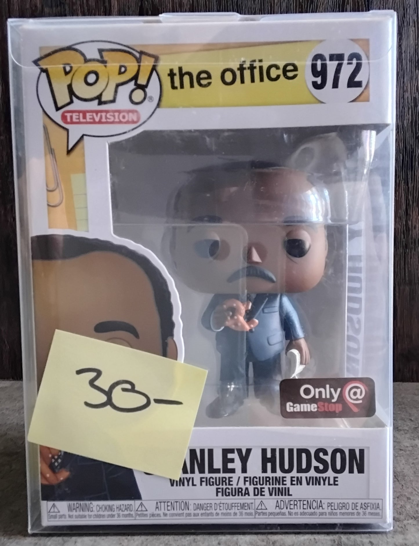Pop! The Office Stanley Hudson #972 Gamestop Exclusive