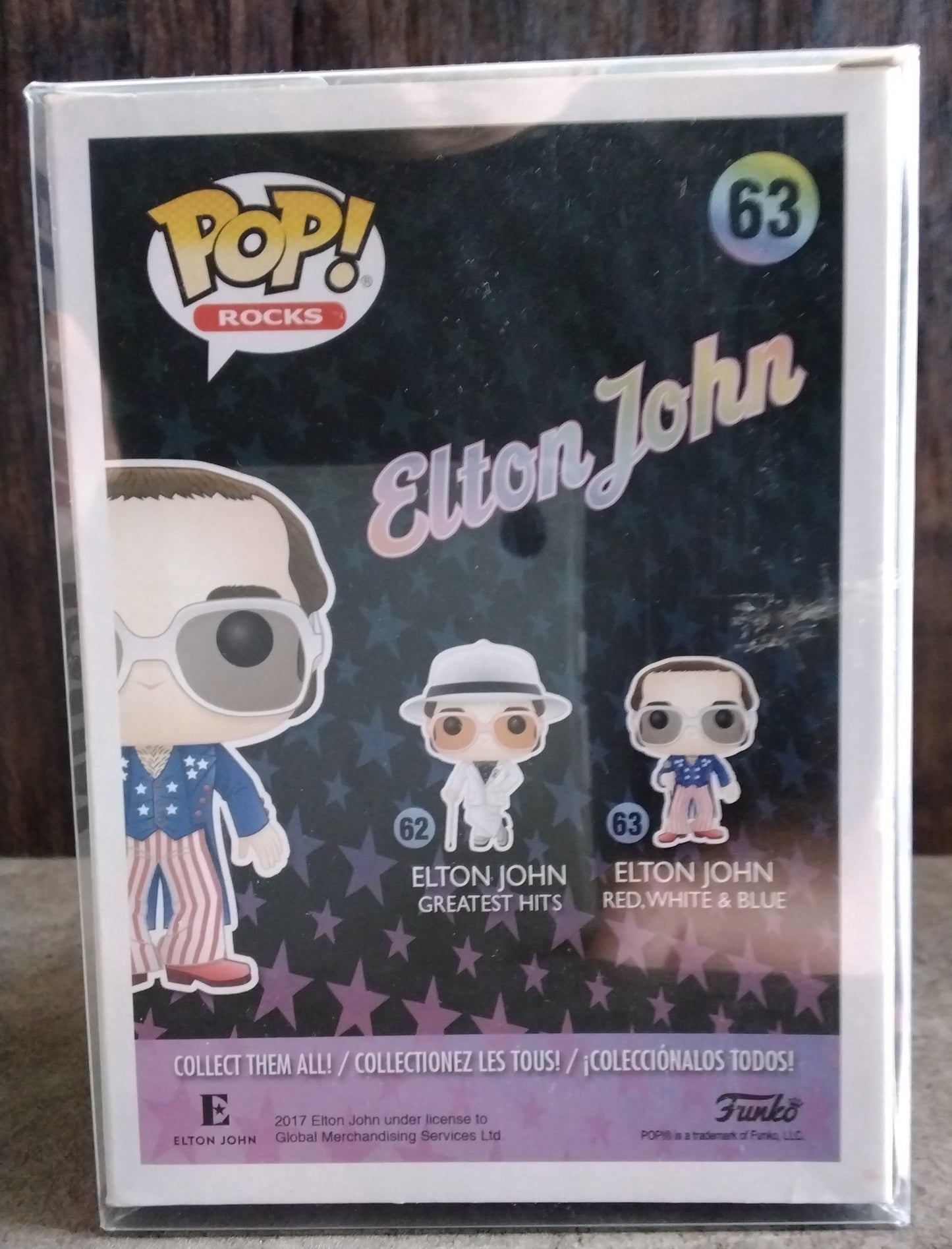Pop! Elton John Red, White & Blue #63