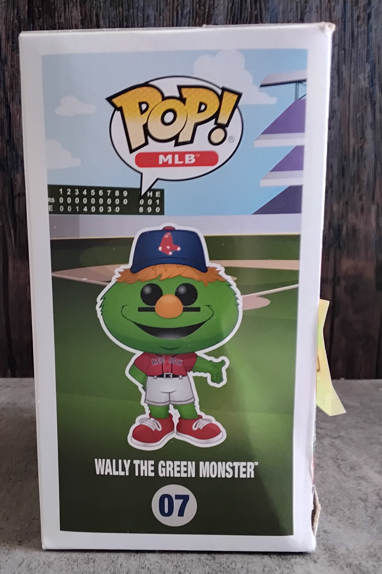 Pop! Wally The Green Monster (Boston Red Sox) #07 (Damaged Box)