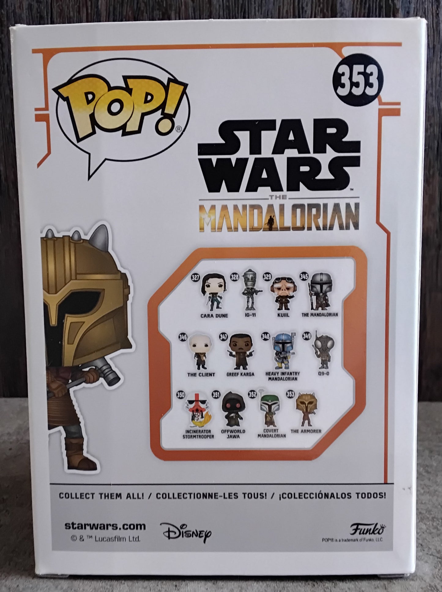 Pop! Star Wars Mandalorian: The Armorer #353