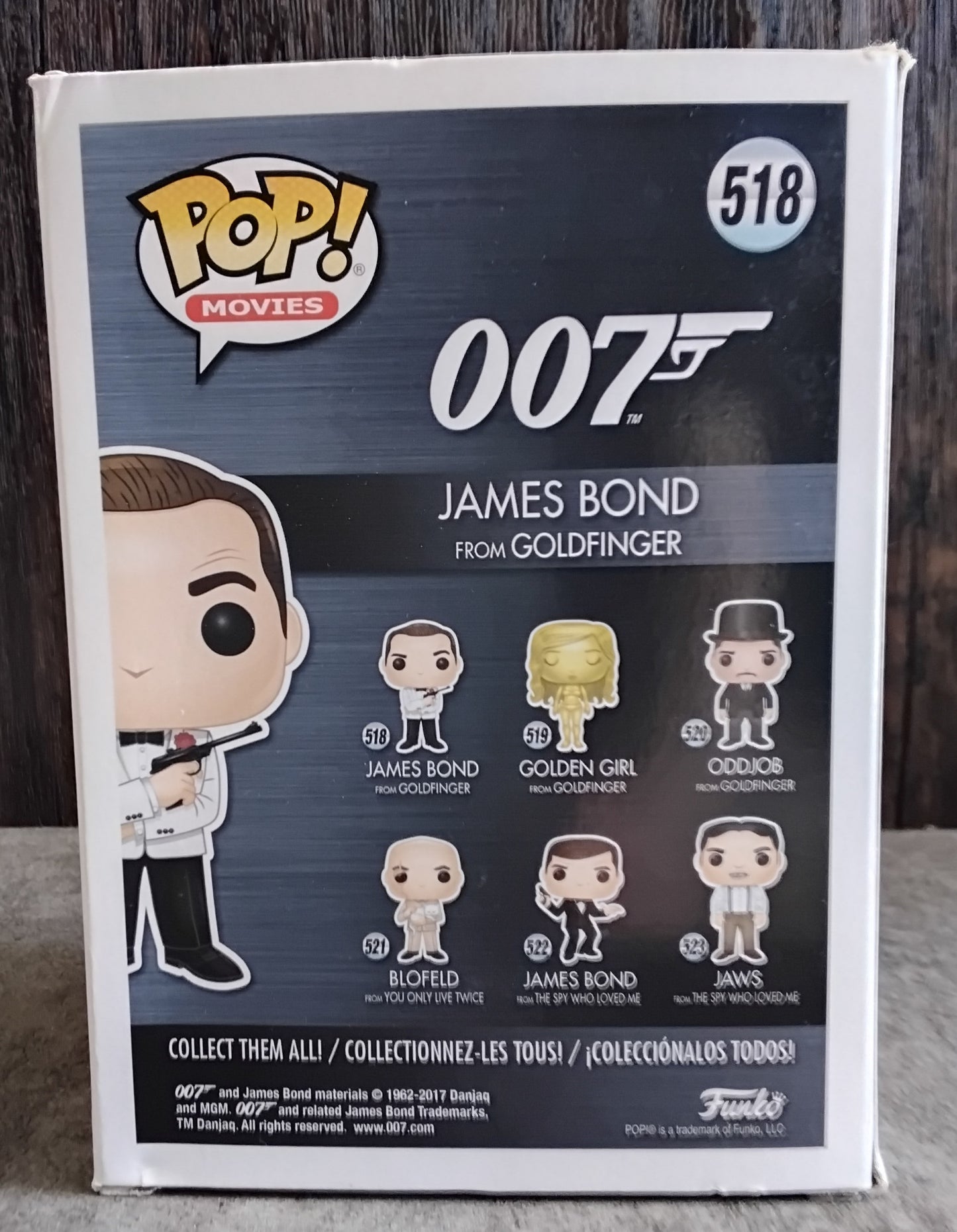 Pop! Movies 007 James Bond From Goldfinger #518