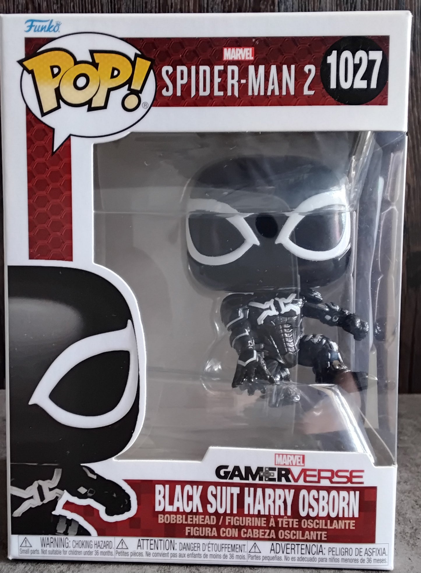 Pop! Spider-Man 2: Black Suit Harry Osborn #1027