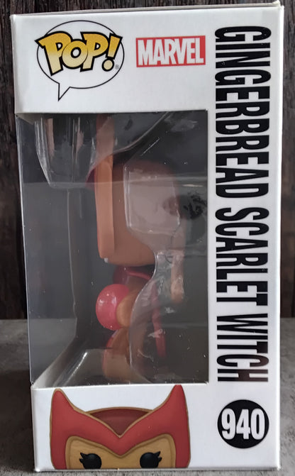 Pop! Marvel Gingerbread Scarlet Witch #940