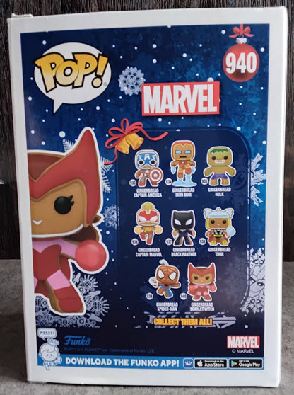 Pop! Marvel Gingerbread Scarlet Witch #940