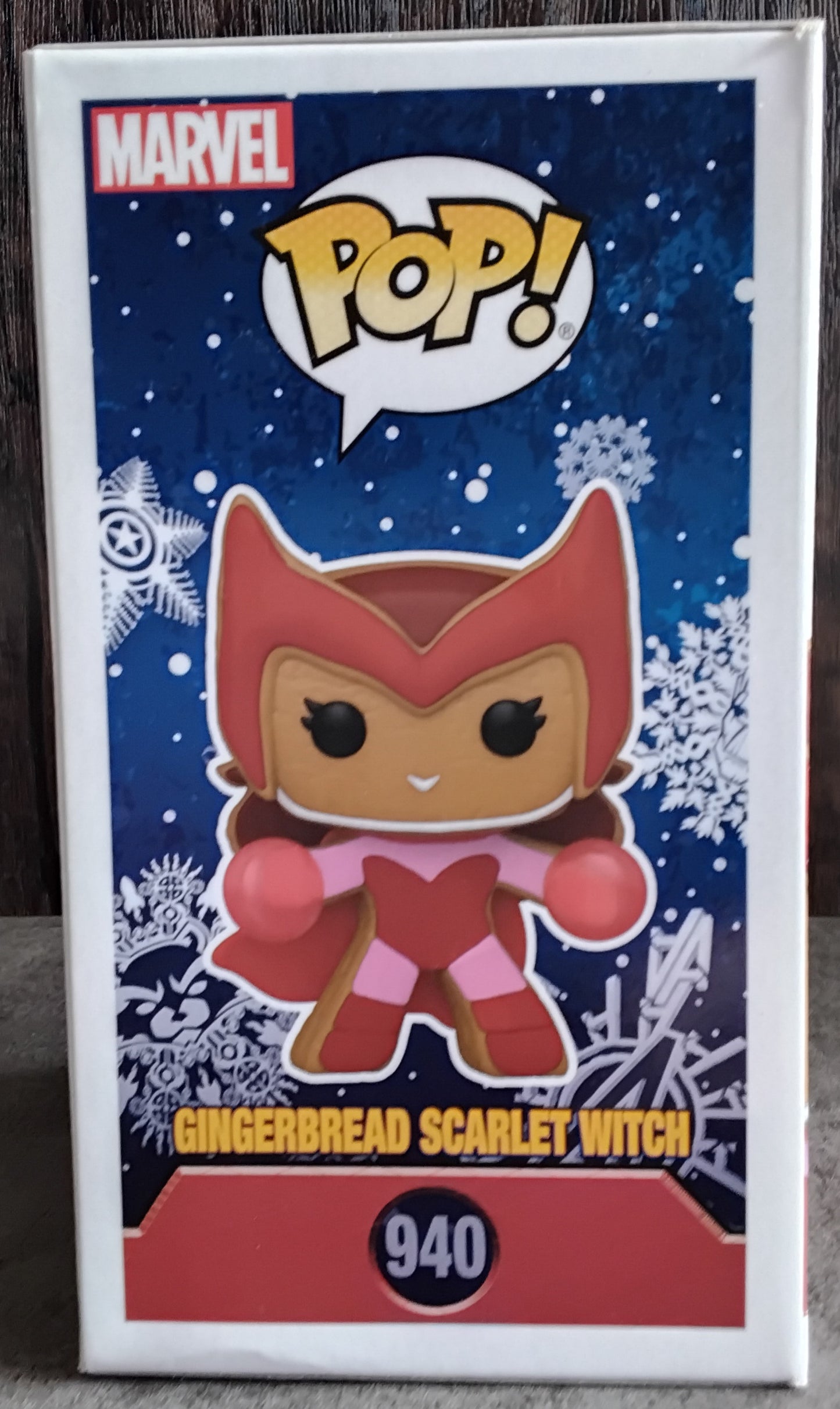 Pop! Marvel Gingerbread Scarlet Witch #940
