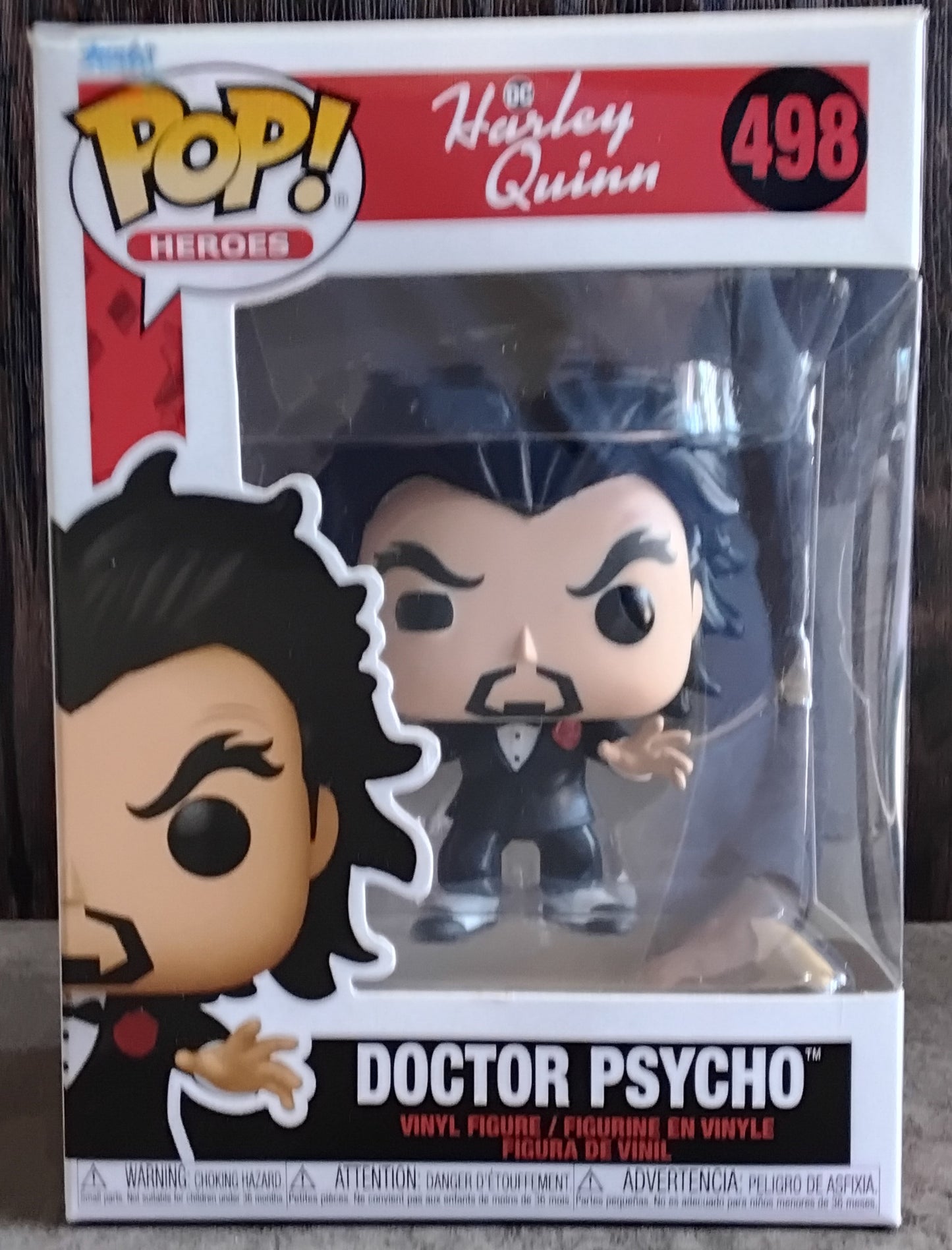 Pop! DC Harley Quinn Doctor Psycho #498