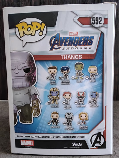 Pop! Marvel Avengers Endgame Thanos #592 Funko 2020 Spring Convention Limited Edition Exclusive