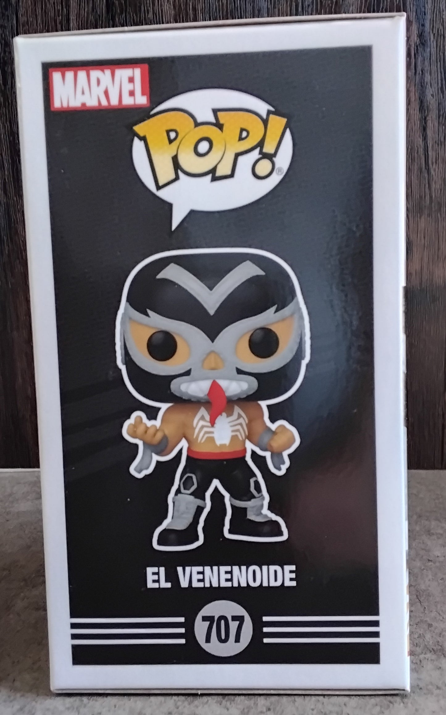 Pop! Marvel Lucha Libre Edition El Venenoide #707 Exclusive Marvel Collector Corps