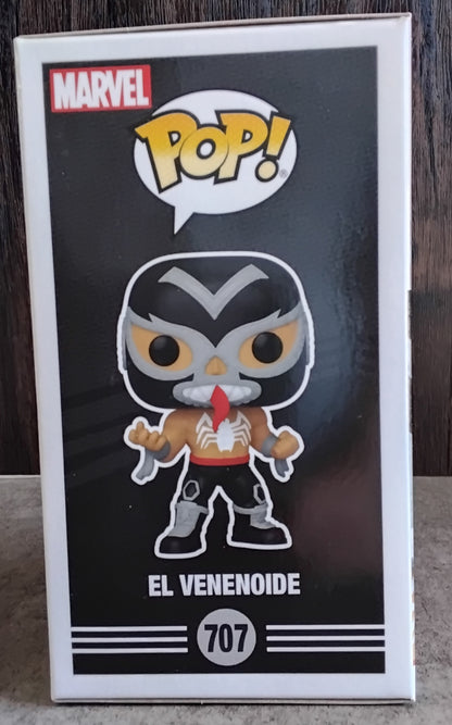 Pop! Marvel Lucha Libre Edition El Venenoide #707 Exclusive Marvel Collector Corps