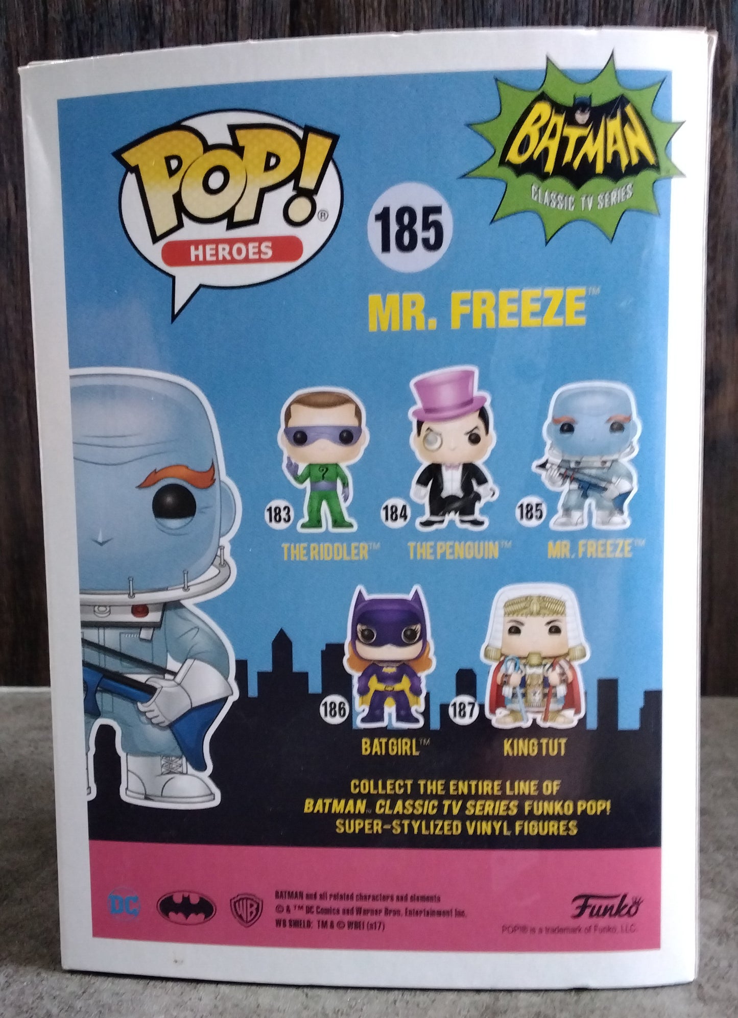 Pop! Batman Classic TV Series Mr. Freeze #185