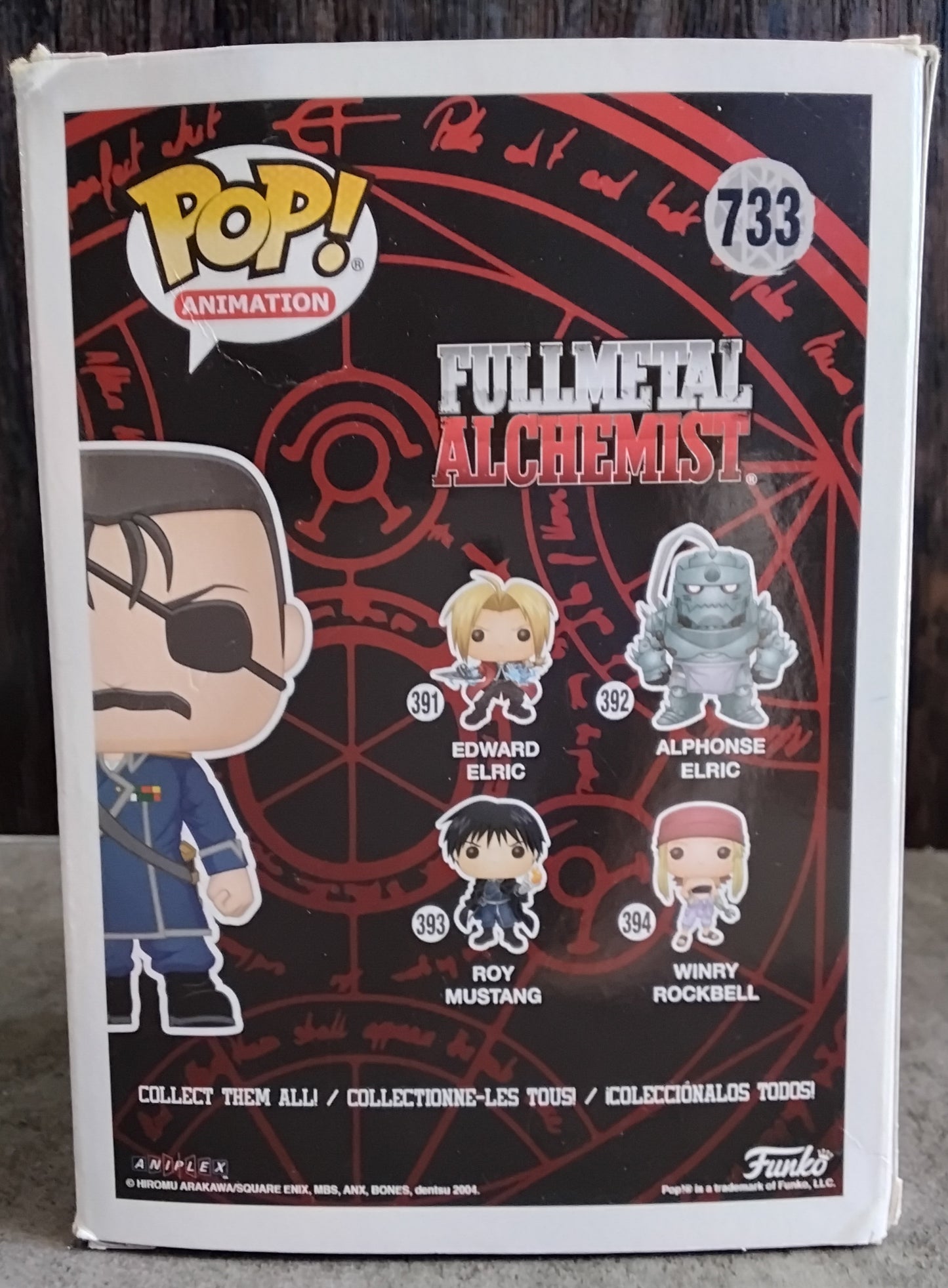 Pop! Fullmetal Alchemist King Bradley #733 Hot Topic Exclusive