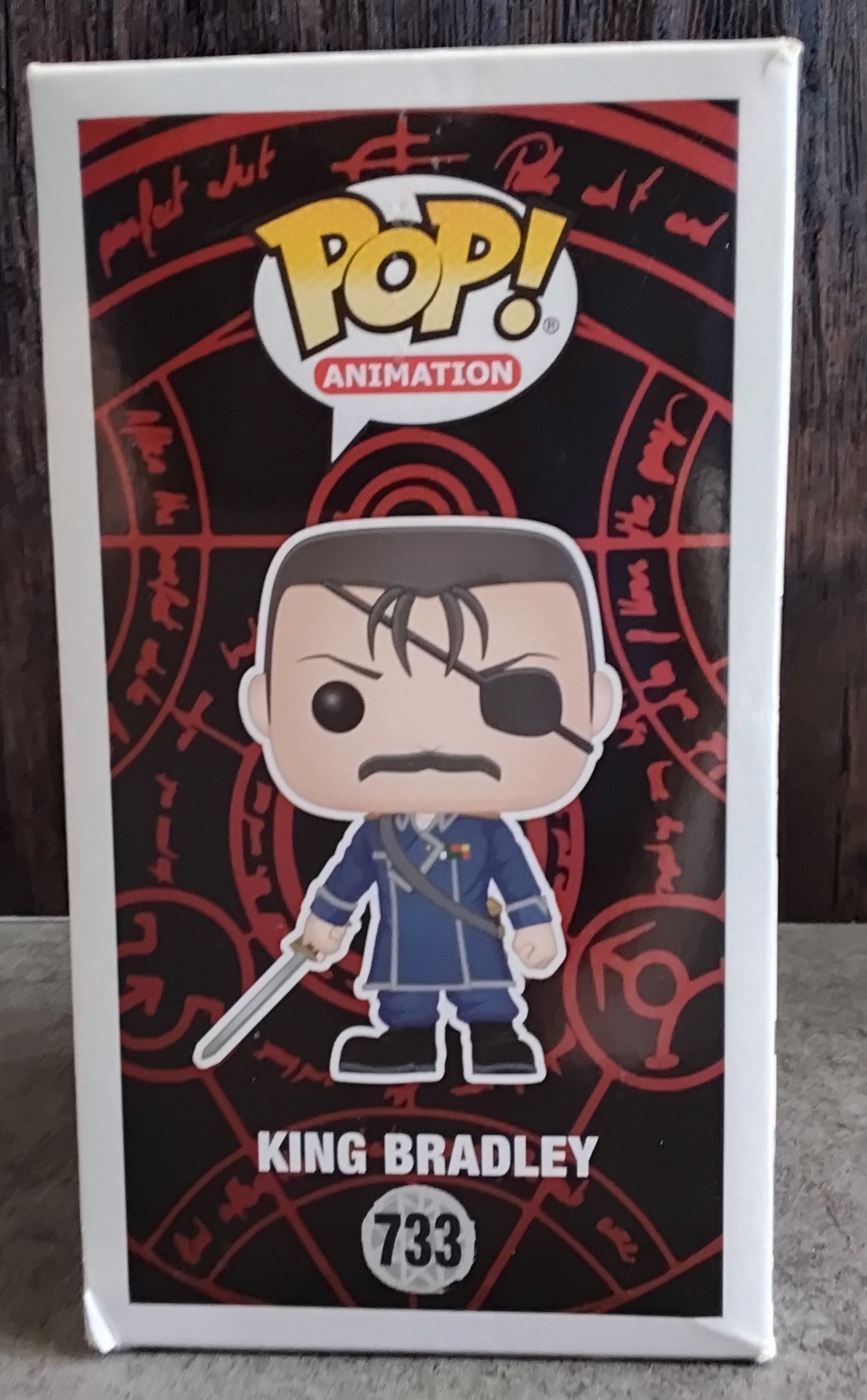 Pop! Fullmetal Alchemist King Bradley #733 Hot Topic Exclusive