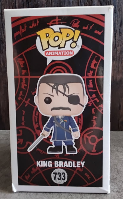 Pop! Fullmetal Alchemist King Bradley #733 Hot Topic Exclusive