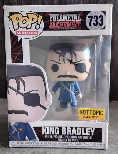 Pop! Fullmetal Alchemist King Bradley #733 Hot Topic Exclusive
