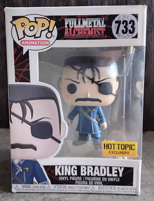 Pop! Fullmetal Alchemist King Bradley #733 Hot Topic Exclusive