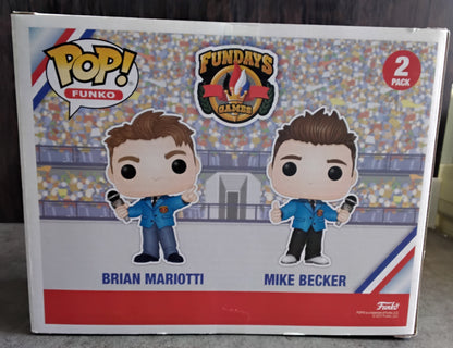 Pop! Fundsys Games Brian Mariotti & Mike Becker 2 Pack Virtual Funko Fundays Limited Edition