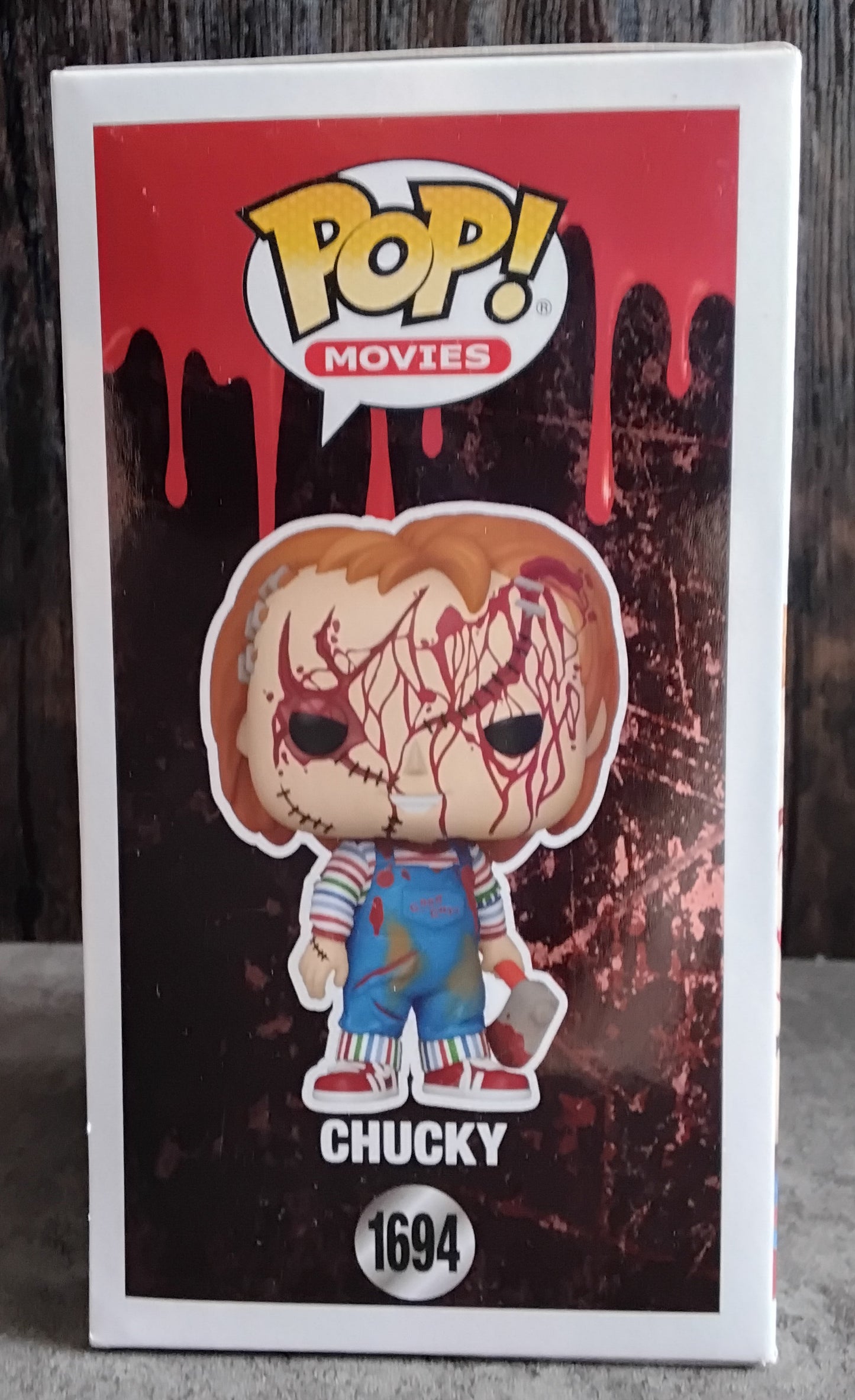 Pop! Bride Of Chucky Chucky #1694 Entertainment Earth Exclusive Limited Edition