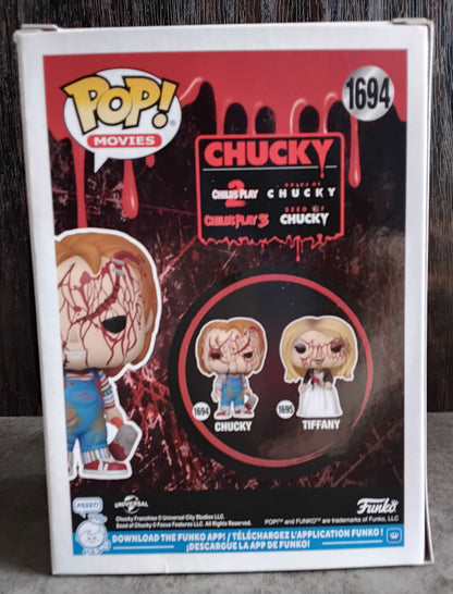 Pop! Bride Of Chucky Chucky #1694 Entertainment Earth Exclusive Limited Edition
