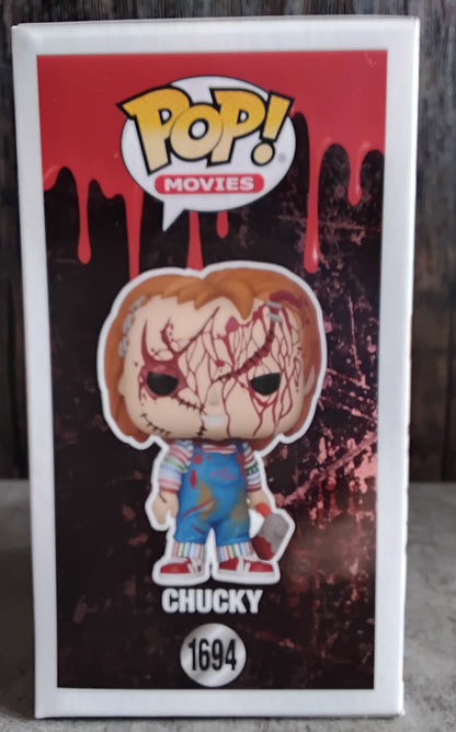Pop! Bride Of Chucky Chucky #1694 Entertainment Earth Exclusive Limited Edition