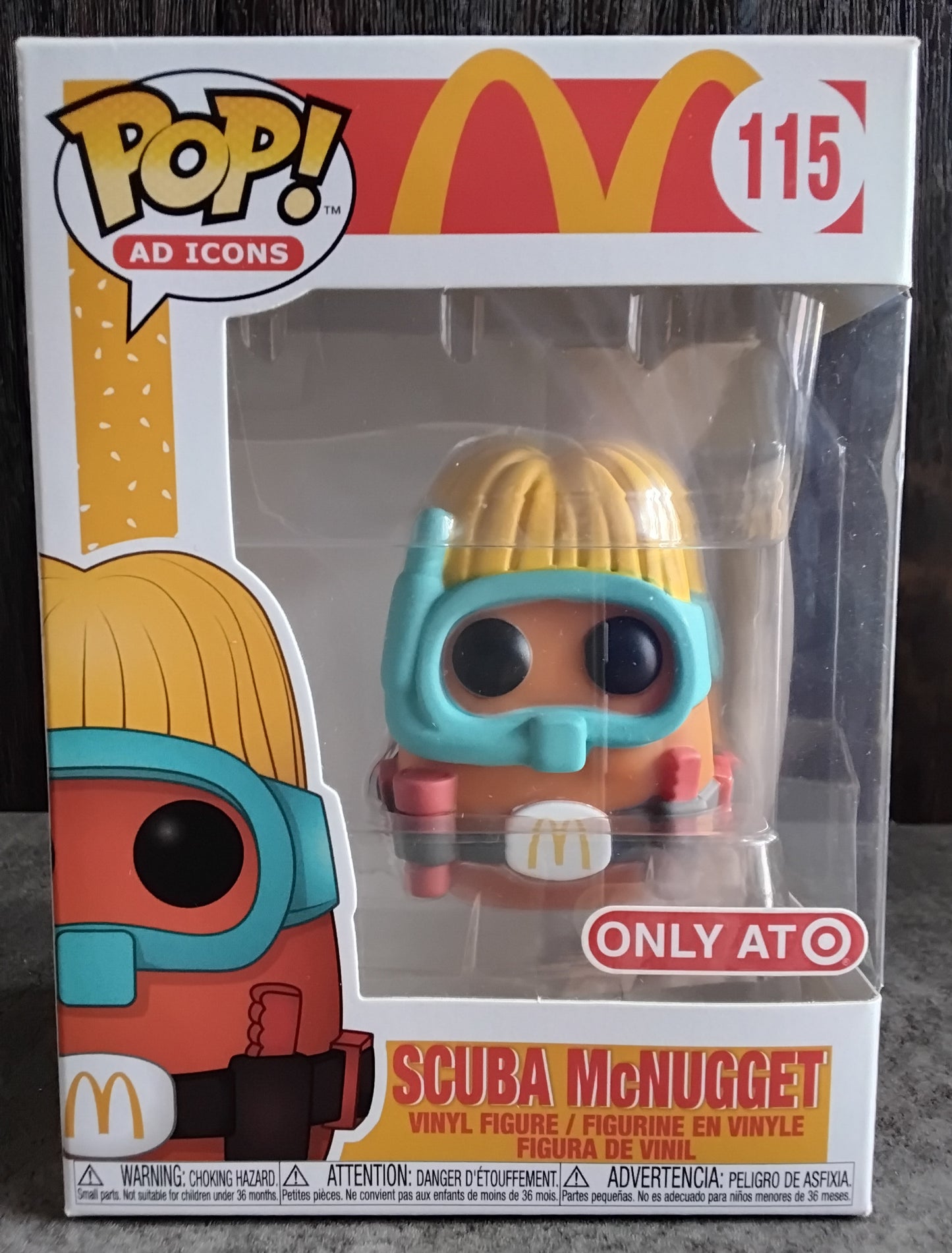 Pop! Ad Icons McDonald's Scuba McNugget #115 Target Exclusive