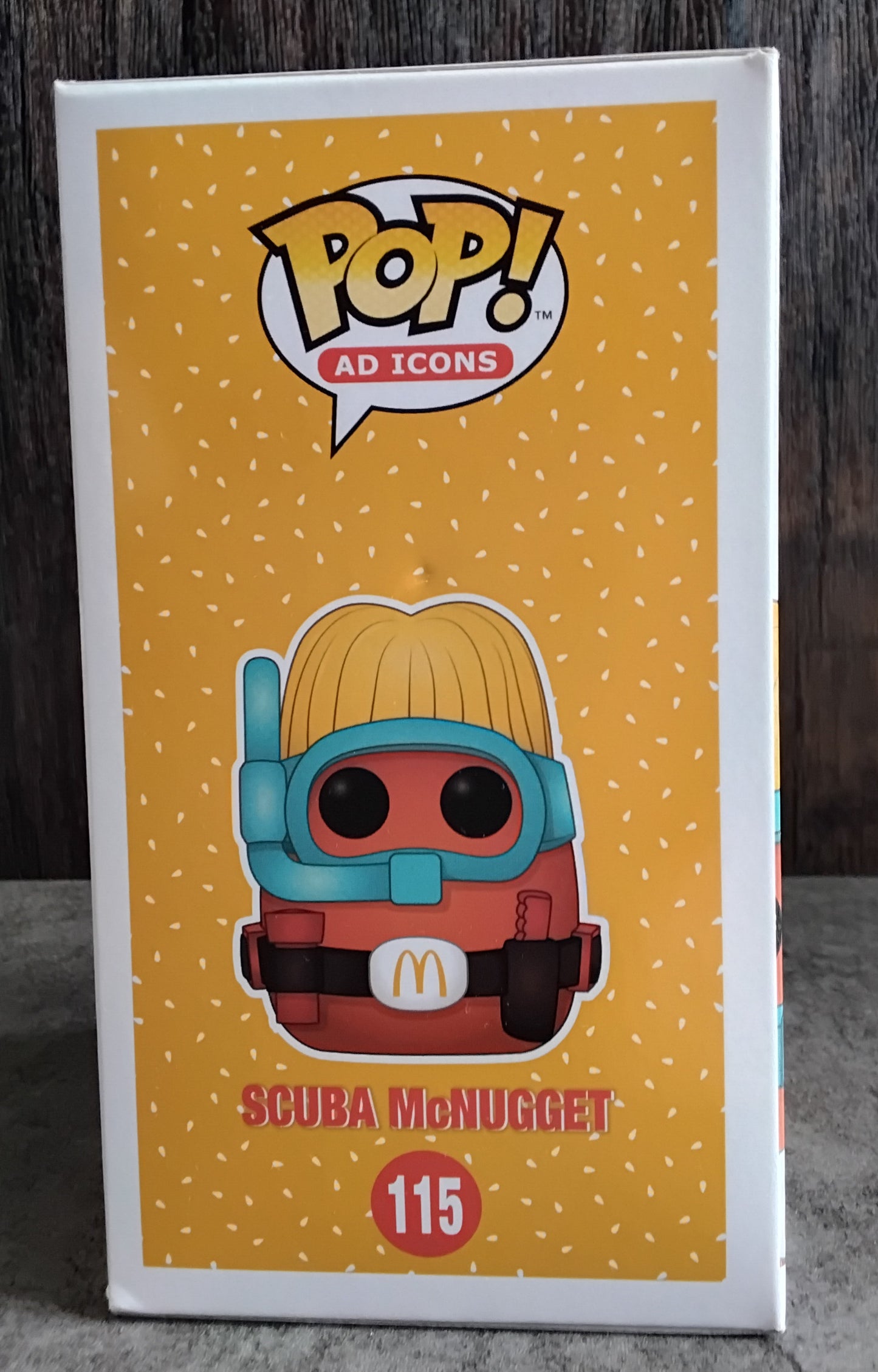 Pop! Ad Icons McDonald's Scuba McNugget #115 Target Exclusive