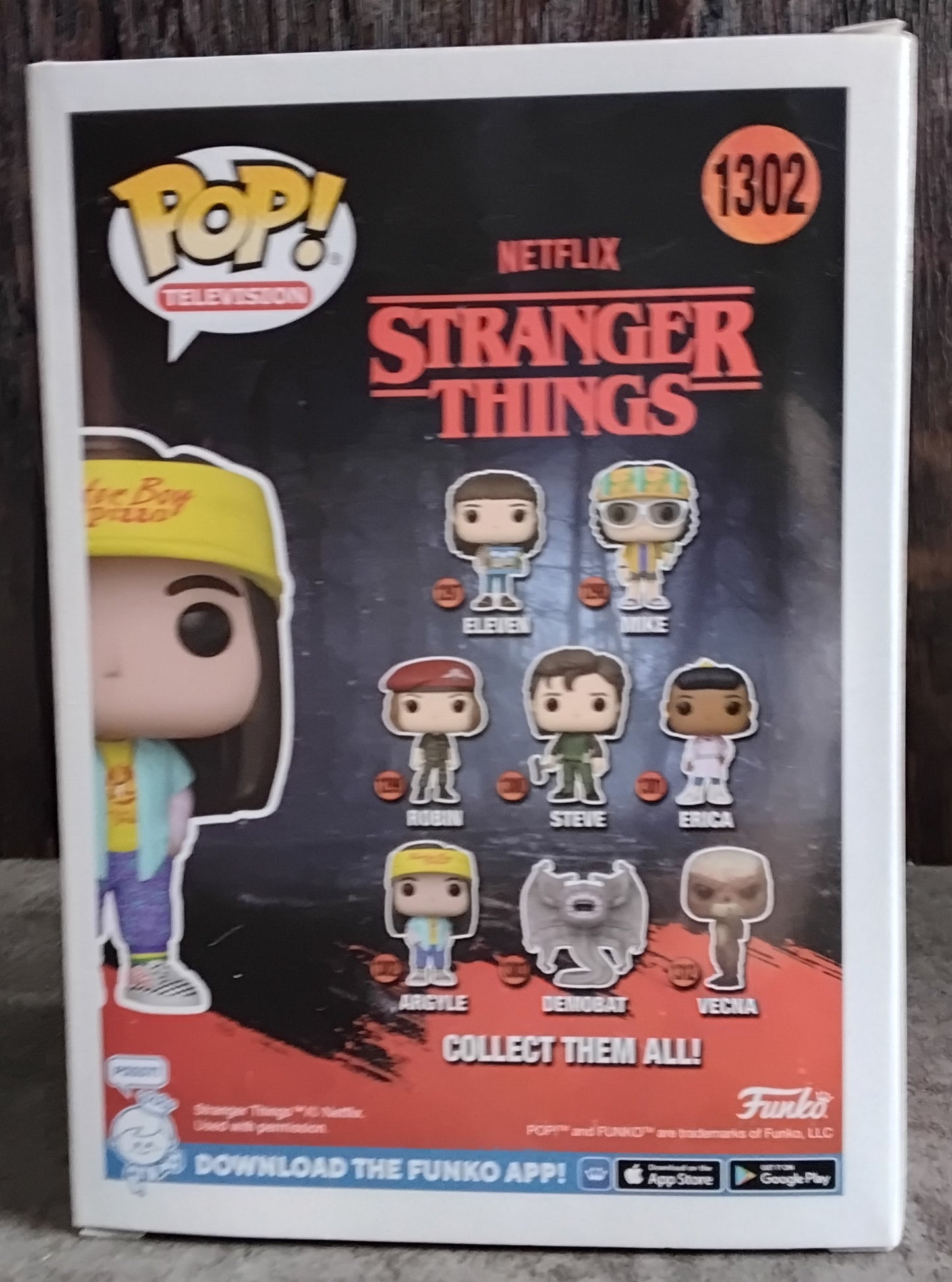 Pop! Television Netflex Stranger Things Argyle #1302