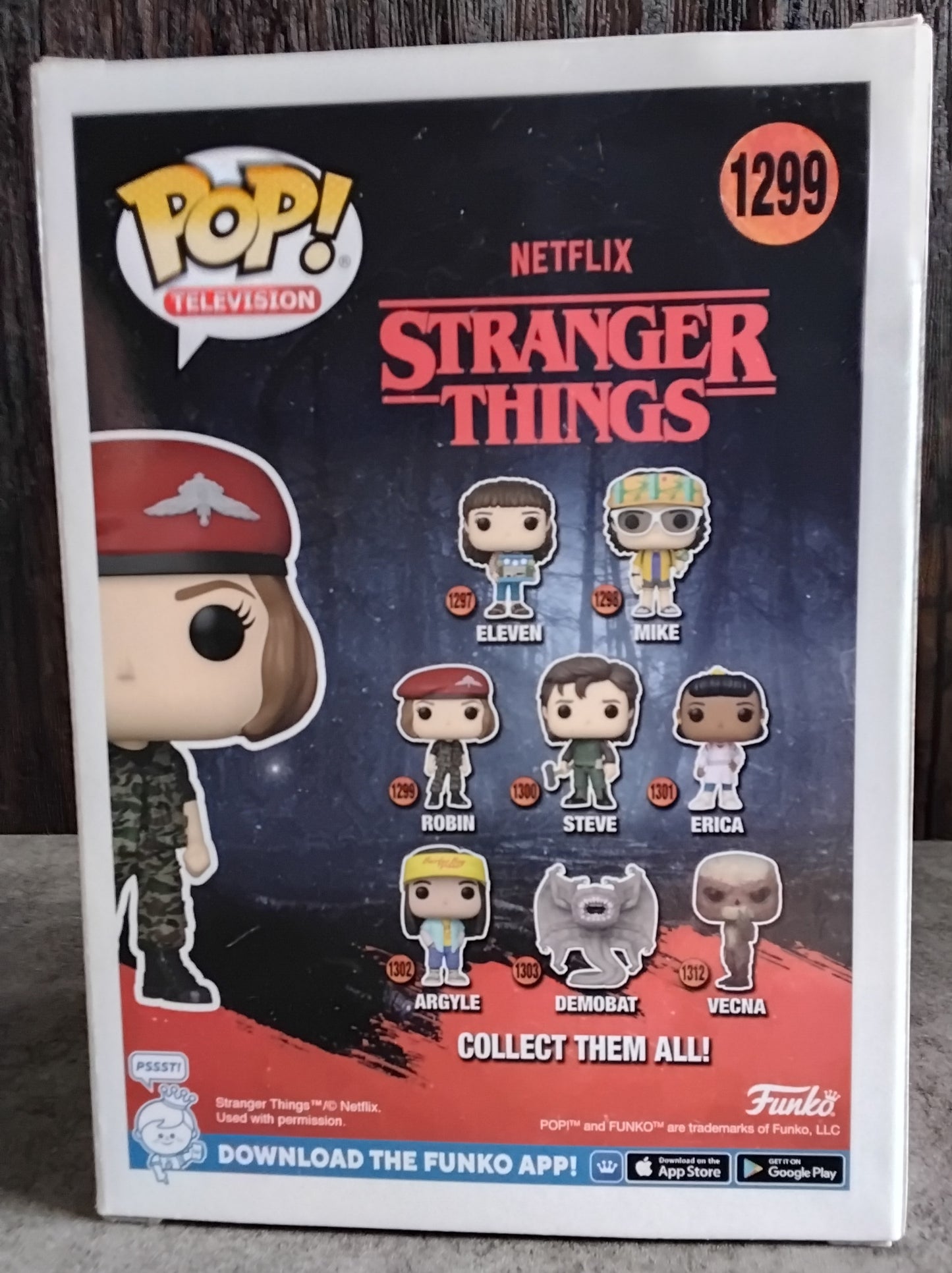 Pop! Television Netflex Stranger Things Robin #1299