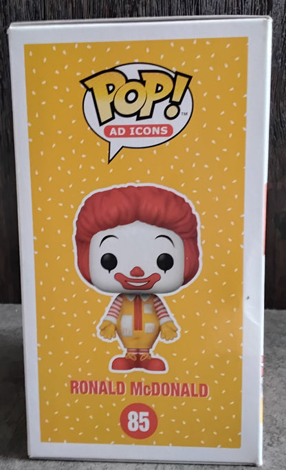 Pop! Ad Icons McDonald's Ronald McDonald #85 Box Lunch Special Edition Diamond Collection