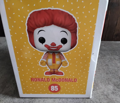 Pop! Ad Icons McDonald's Ronald McDonald #85 Box Lunch Special Edition Diamond Collection