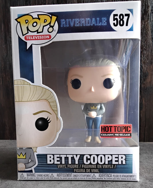Pop! Television Betty Cooper #587 Hot Topic Exclusive Pre-Release