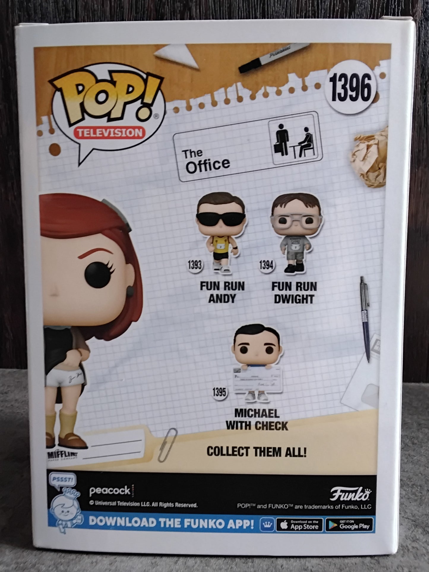 Pop! Television The Office Fun Run Meredith #1396 Funko Specialty Series Exclusive