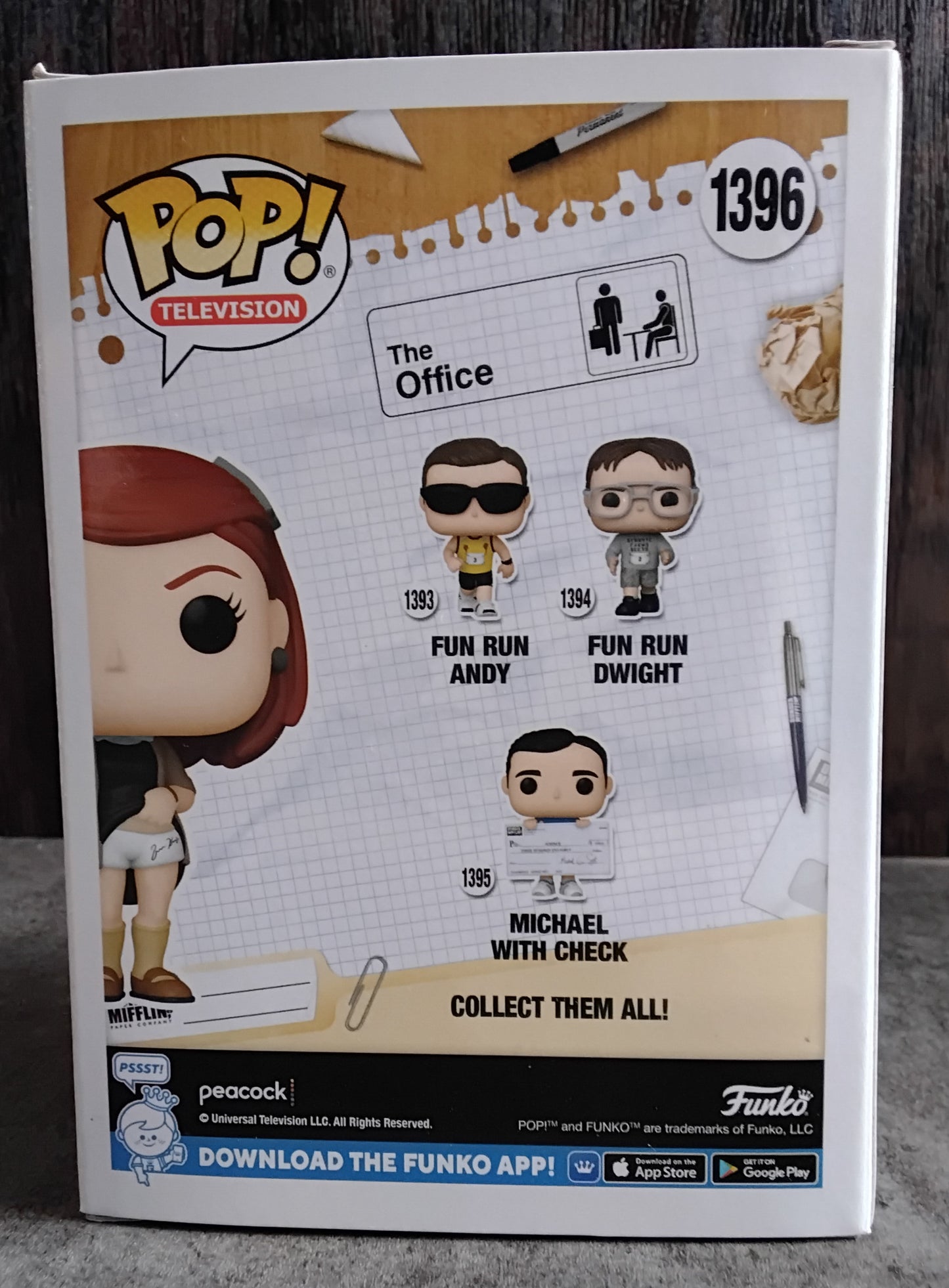 Pop! Television The Office Fun Run Meredith #1396 Funko Specialty Series Exclusive