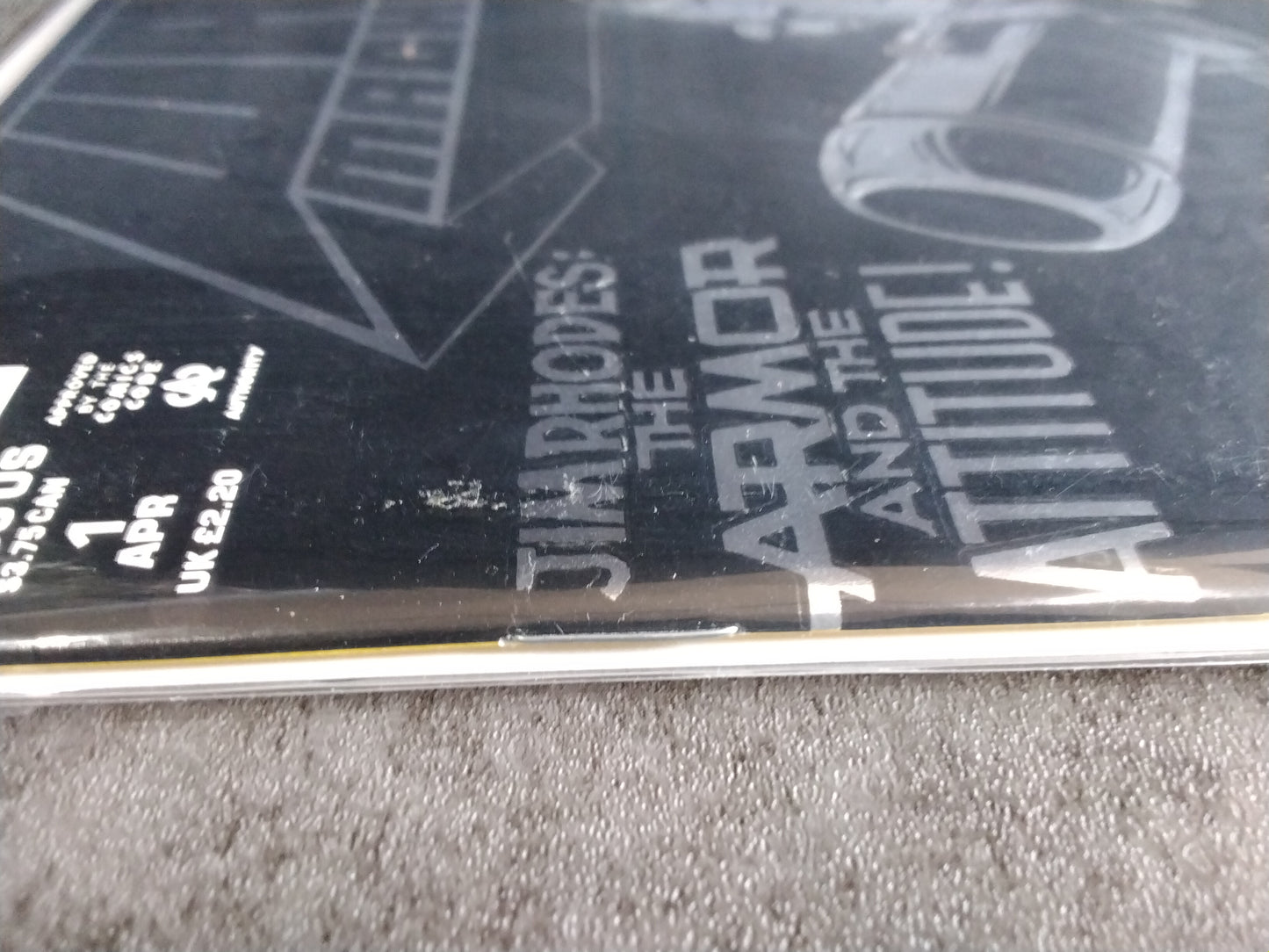 War Machine Vol 1 #01 Collector's Edition (Silver Embossed Cover)