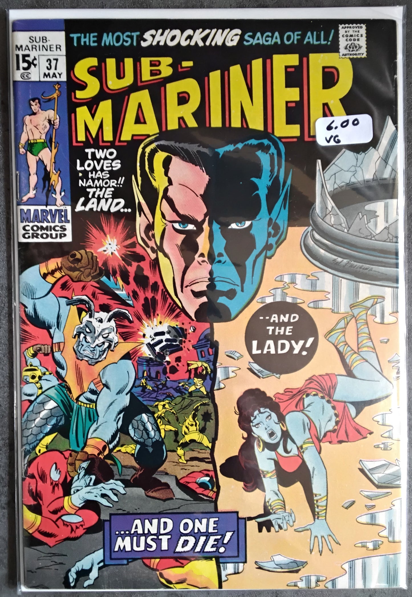 Sub-Mariner Vol #37 (VG)