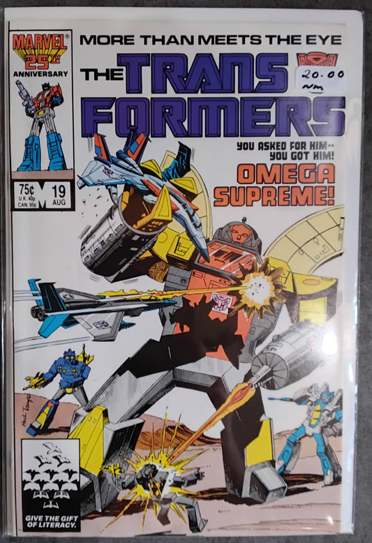 Transformers Vol 1 #19 (NM)