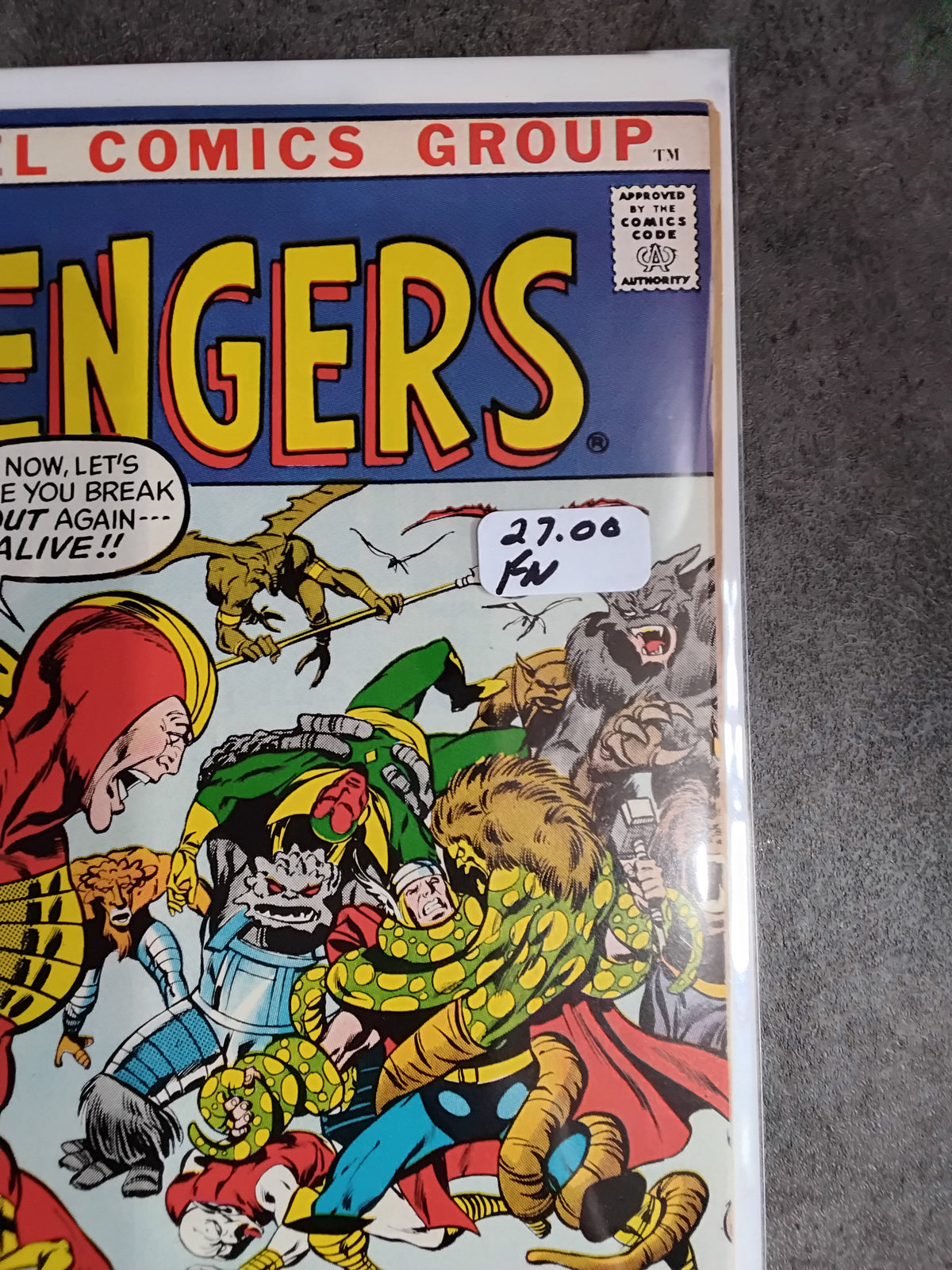 Avengers Vol 1 #095 (FN)