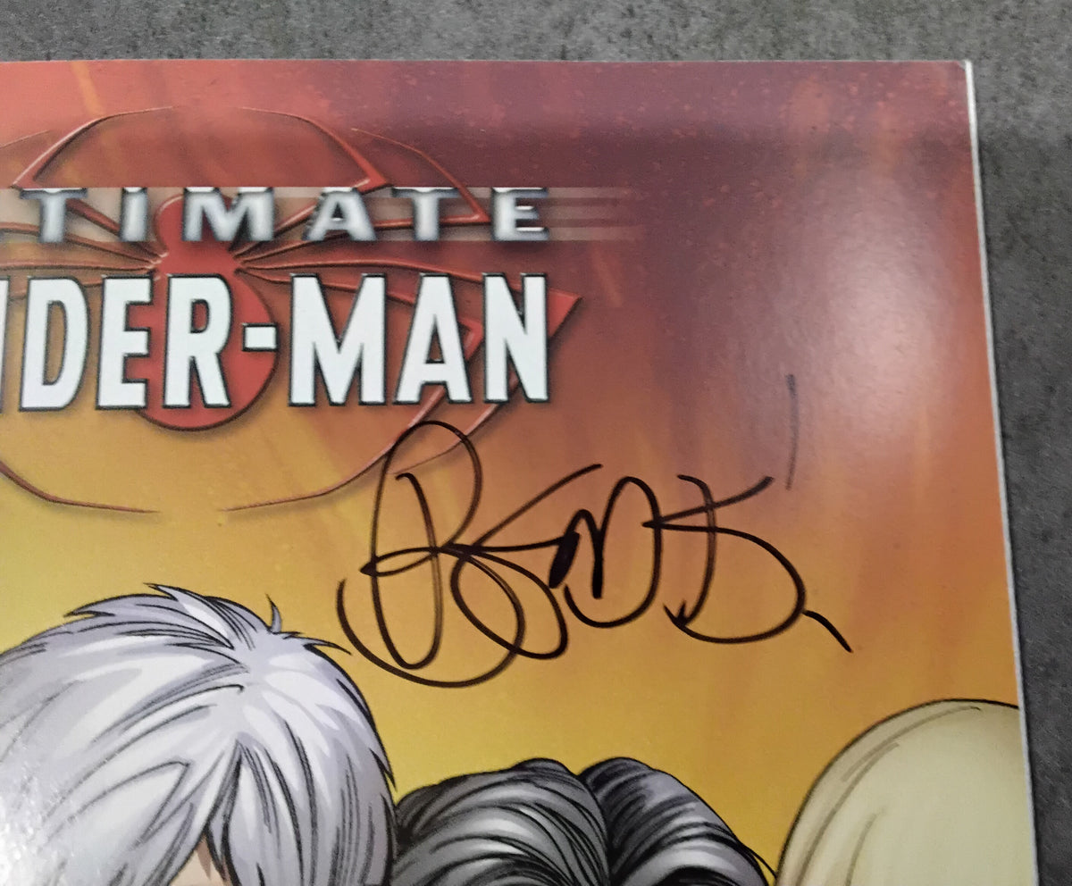 Wizard Ace Edition: Ultimate Spider-Man With Brian Michael Bendis Autograph With No Certificate Of Authenticity