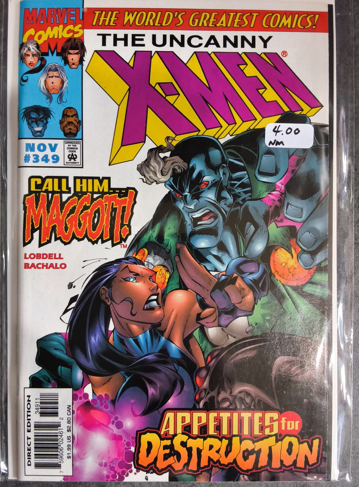 Uncanny X-Men Vol 1 #349