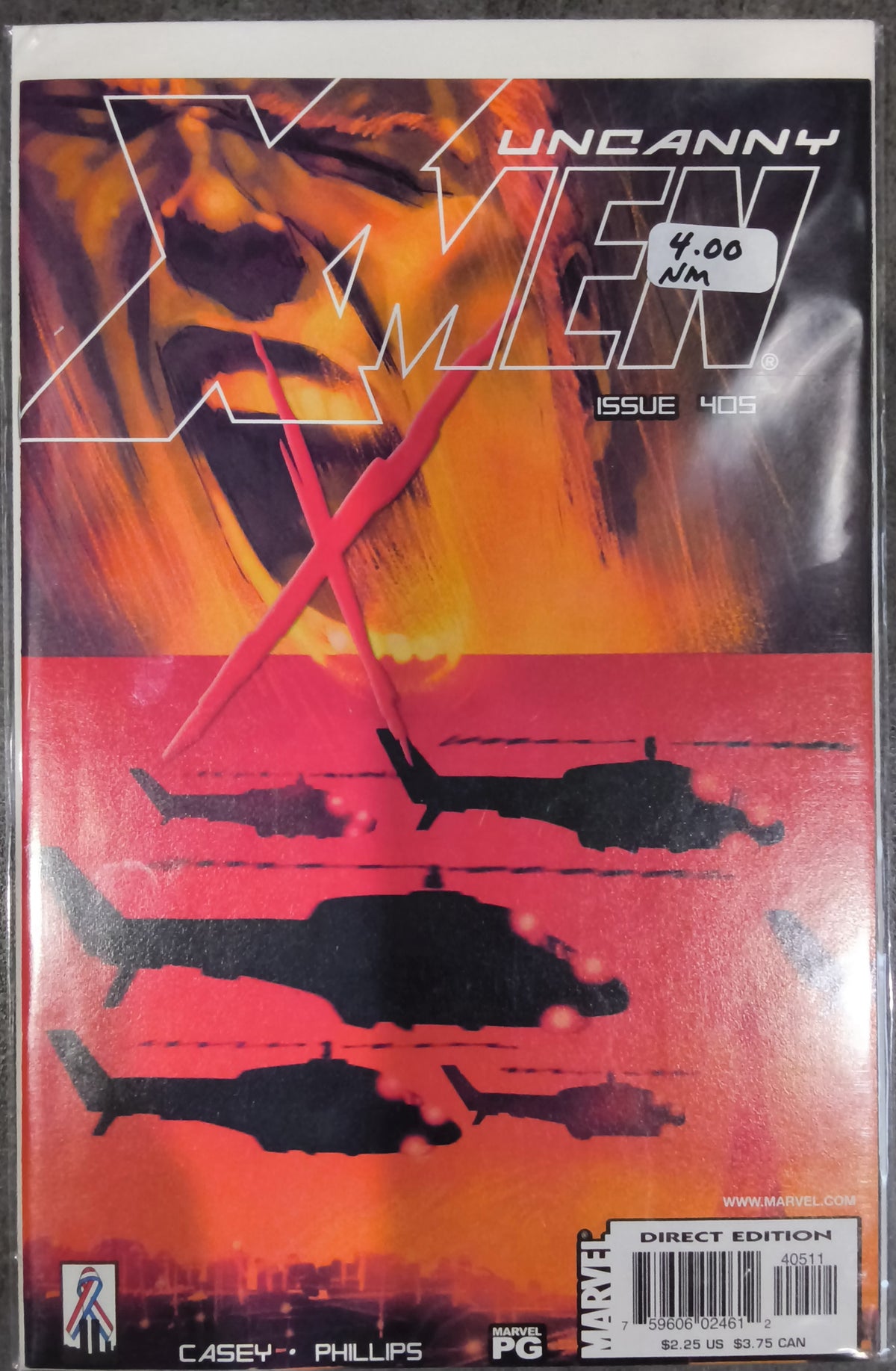 Uncanny X-Men Vol 1 #405