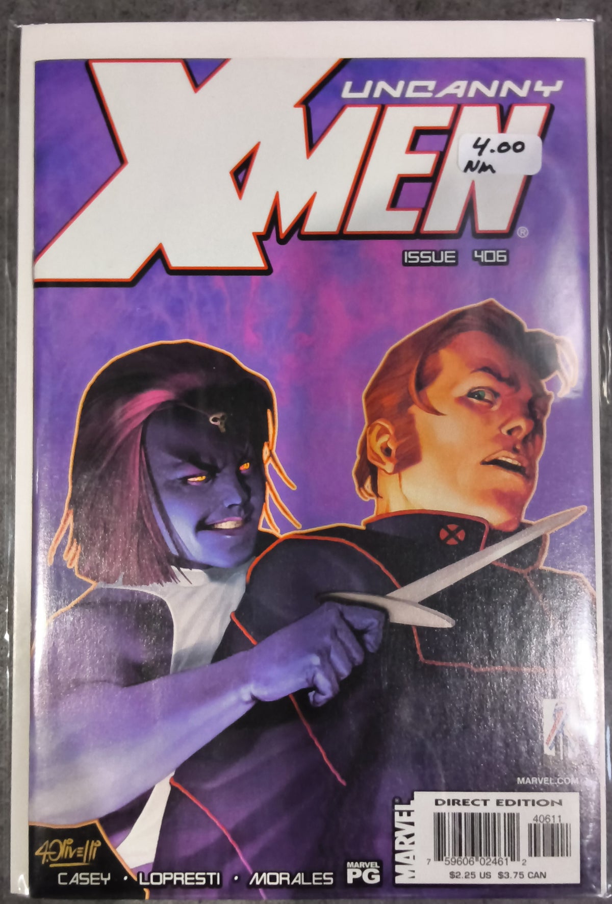 Uncanny X-Men Vol 1 #406