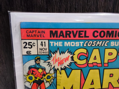 Captain Marvel Vol 1 #41 (VG)