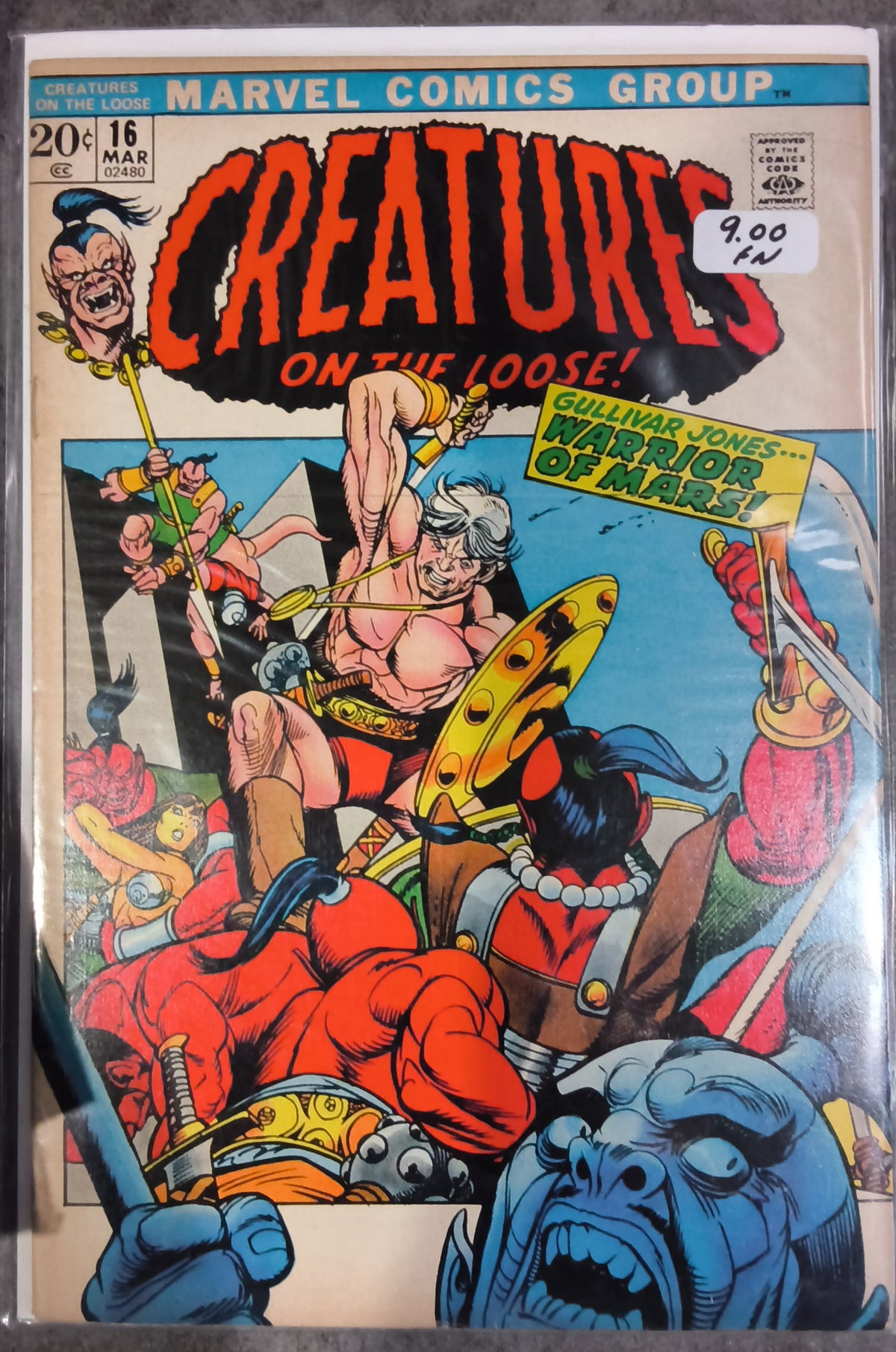 Creatures On The Loose Vol 1 #16 (FN)