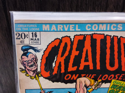 Creatures On The Loose Vol 1 #16 (FN)