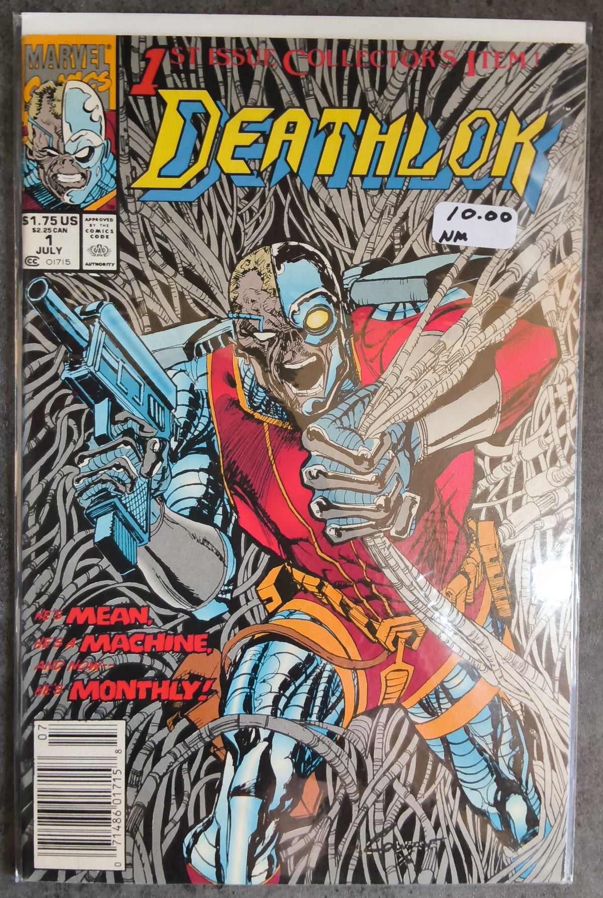 Deathlok Vol 1 #01 Newsstand Edition