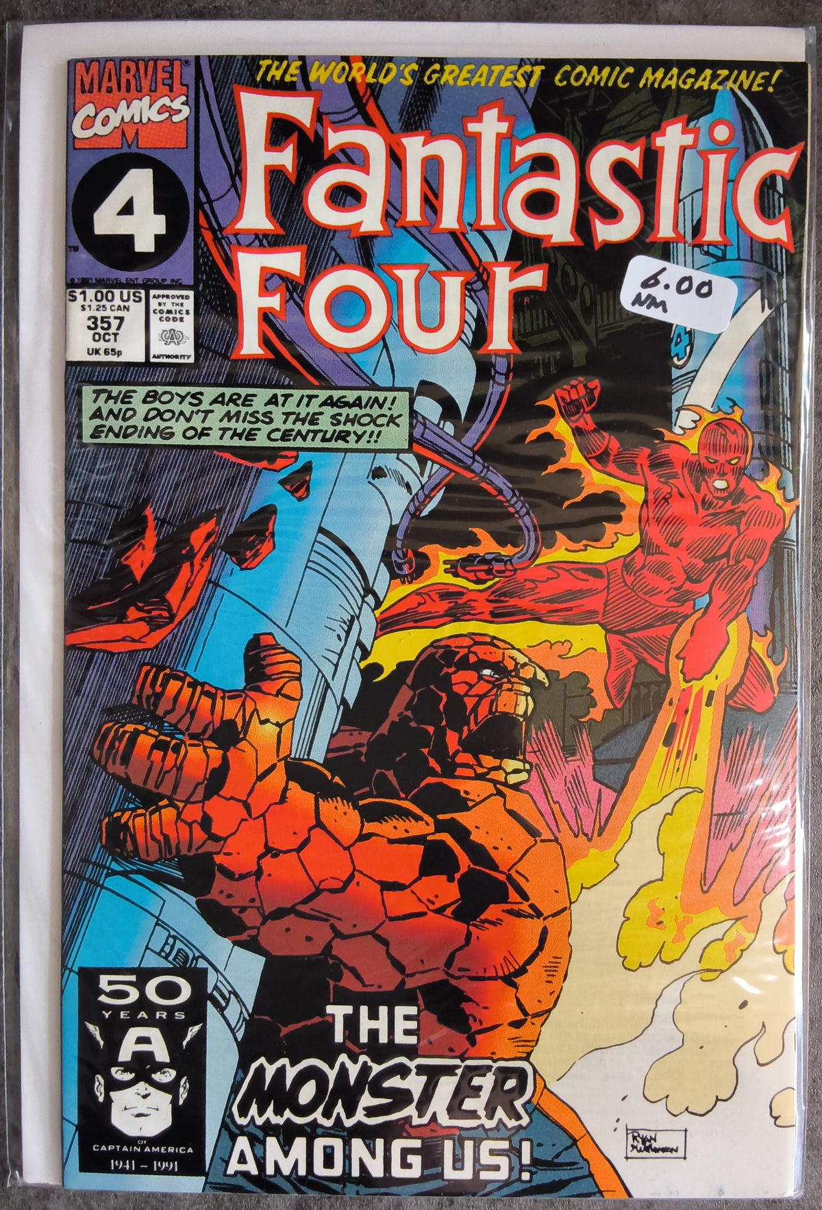 Fantastic Four Vol1 #357 (NM)