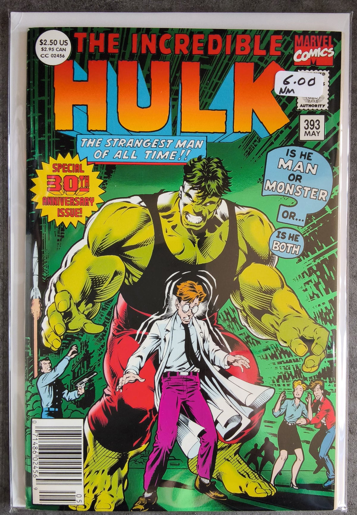 Incredible Hulk Vol 1 #393 Newsstand Edition